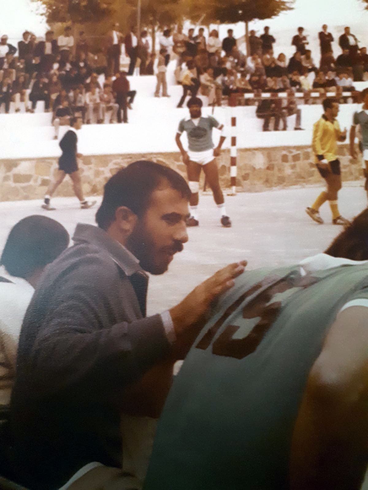 Foto histórica del Club Balonmano Cajasol Ángel Ximénez Puente Genil