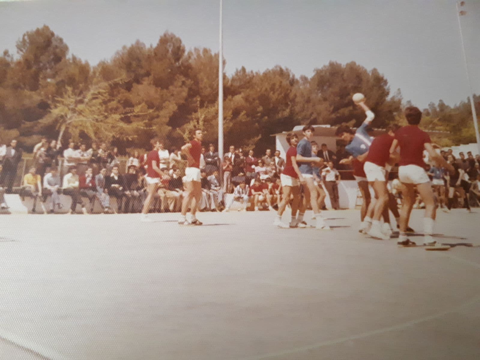 Foto histórica del Club Balonmano Cajasol Ángel Ximénez Puente Genil