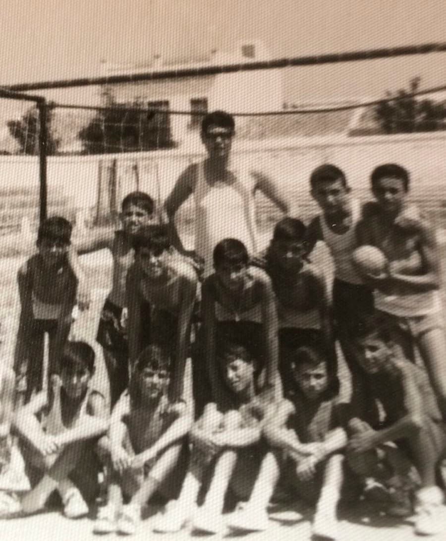 Foto histórica del Club Balonmano Cajasol Ángel Ximénez Puente Genil