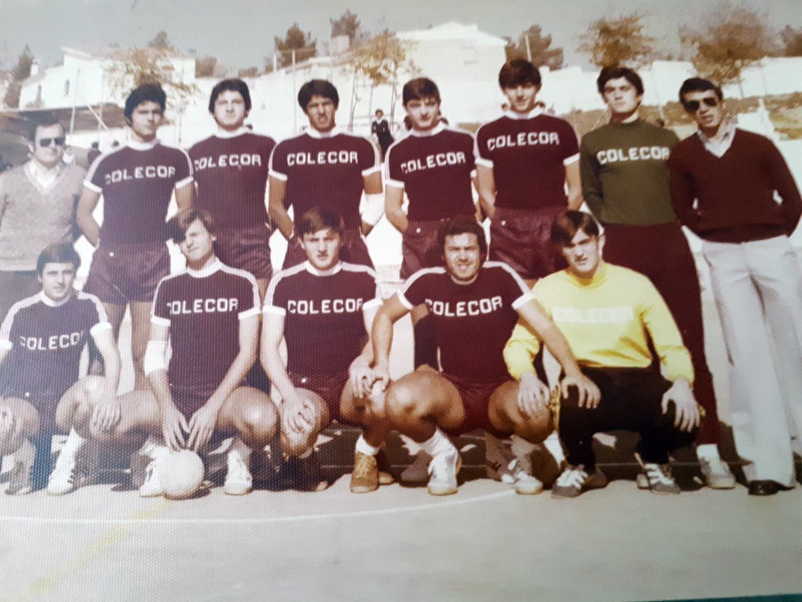 Foto histórica del Club Balonmano Cajasol Ángel Ximénez Puente Genil