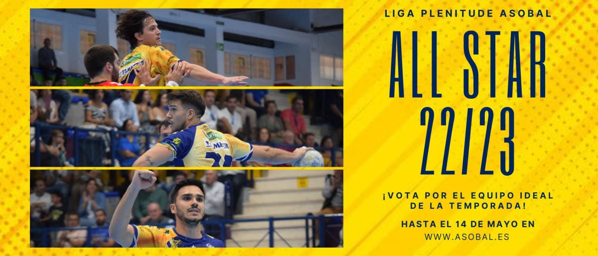 LIGA PLENITUDE ASOBAL: Luisfe Jiménez, David Estepa y Xavi Tuà entre los jugadores candidatos al All Star 22/23 de ASOBAL