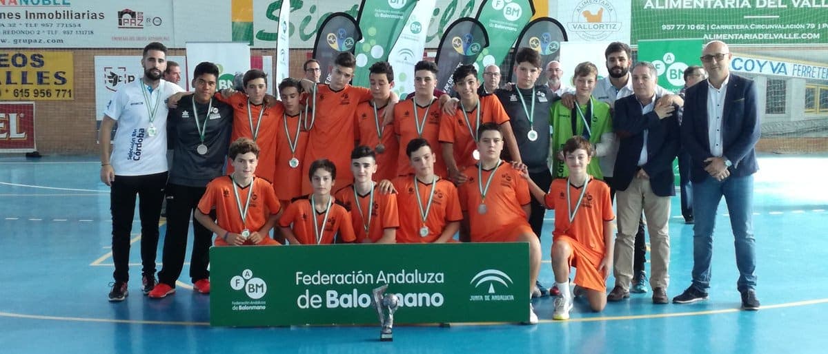 Antonio Cabello y Ángel Domínguez, subcampeones de Andalucía con la Selección Cordobesa Infantil