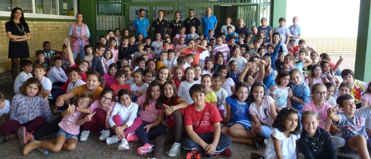 ASOBAL EN EL COLEGIO «RAMON Y CAJAL»