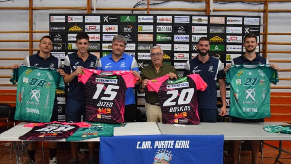 EQUIPO ASOBAL: Presentados los fichajes Tiago Sousa, Theodoros Boskos, Lucas Aizen y Tamás Jánosi