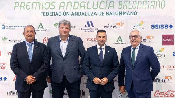 CLUB: Mariano Jiménez y Paco Bustos, entre los premiados en la Gala del Balonmano Andaluz 2023