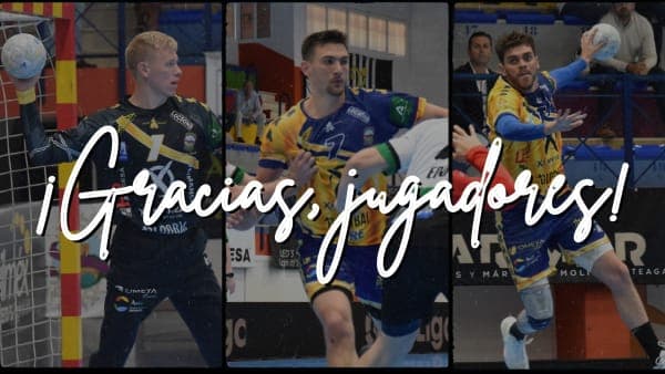 COMUNICADO OFICIAL: Los jugadores Henrik Nordlander, Andi Buzle y Javi Muñoz no continuarán en Ángel Ximénez el próximo curso