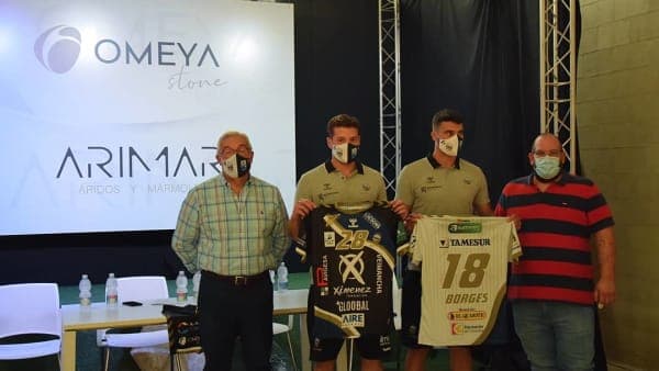 EQUIPO ASOBAL: Arimar Stone acoge la presentación de los fichajes Chen Pomeranz y Felipe Borges