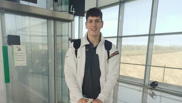 CANTERA: El lateral zurdo Álvaro Muñoz asiste a su tercera convocatoria con los Hispanos Juveniles