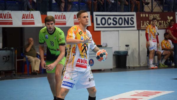 LIGA SACYR ASOBAL: Víctor Alonso: «Sería muy importante para nosotros puntuar en Pamplona»