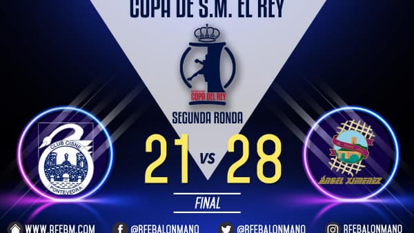 COPA DEL REY: El Ángel Ximénez – AVIA supera a Cisne y consigue su plaza para la siguiente ronda (21-28)