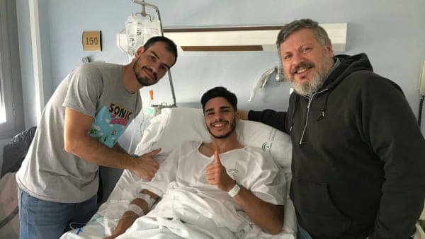 Xavi Tuà recibe el alta hospitalaria para continuar con el proceso de recuperación