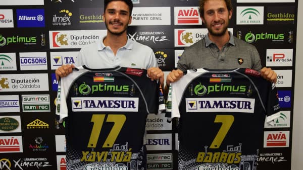 Crónica del acto: Presentación oficial de los jugadores Sergio Barros y Xavi Tuà