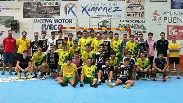FOTOS AMISTOSO ÁNGEL XIMENEZ vs BM PUERTOSOL (JUVENIL)