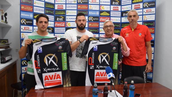 Presentación oficial de los jugadores Juanlu Moyano y Dani Podadera