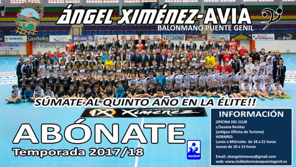 CAMPAÑA DE SOCIOS Y ABONADOS 2017-2018