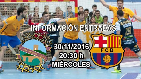 INFORMACIÓN RELATIVA A LA VENTA DE ENTRADAS PARA EL ENCUENTRO: ÁNGEL XIMÉNEZ – AVIA vs. FC BARCELONA