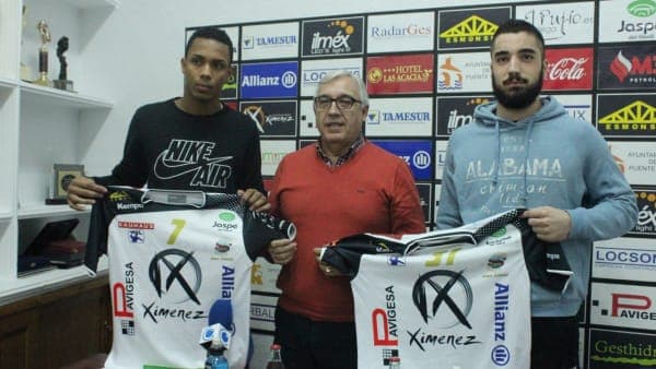 FLAVIO FORTES Y JANJA VOJVODIC, PRESENTADOS COMO NUEVOS JUGADORES DEL ÁNGEL XIMÉNEZ