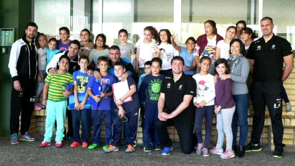 ÁNGEL XIMÉNEZ EN EL COLEGIO PÚBLICO «RAMON Y CAJAL»
