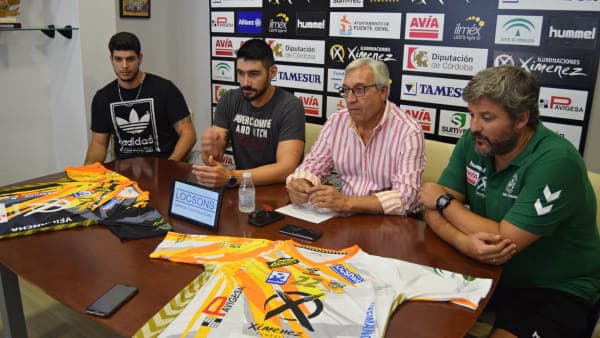 CRÓNICA DEL ACTO: Presentación de Javi García y Nuno Gonçalves como jugadores del Ángel Ximénez – AVIA